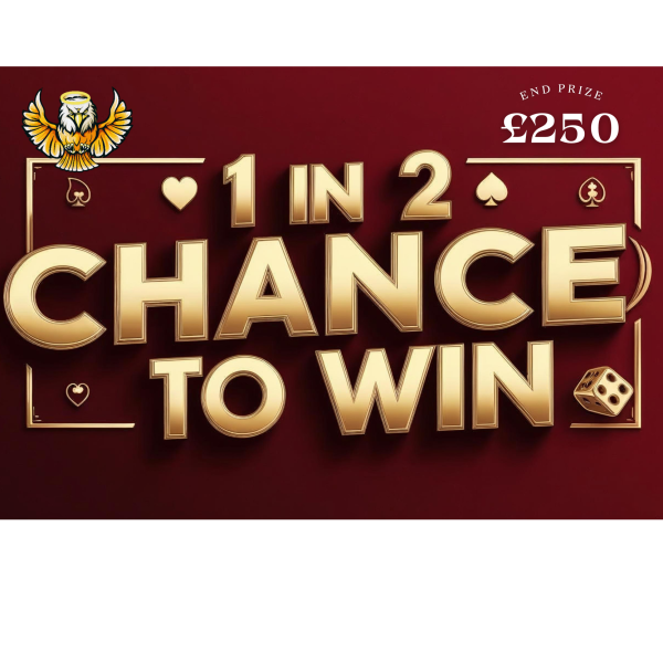 EVERY OTHER TICKET WINS 50/50